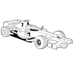 Coloring page: Formula 1 (Transportation) #197689 - Free Printable Coloring Pages