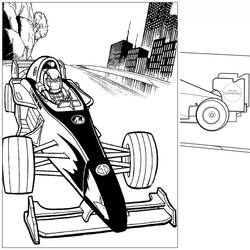 Coloring page: Formula 1 (Transportation) #197694 - Free Printable Coloring Pages