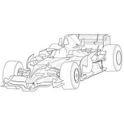 Coloring page: Formula 1 (Transportation) #197701 - Free Printable Coloring Pages