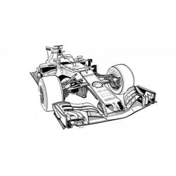 Coloring pages: Formula 1 - Free Printable Coloring Pages