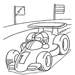 Coloring page: Formula 1 (Transportation) #197708 - Free Printable Coloring Pages