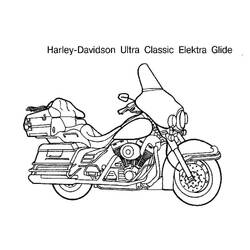 Coloring page: Harley-Davidson (Transportation) #210575 - Free Printable Coloring Pages