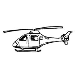 Coloring page: Helicopter (Transportation) #136029 - Free Printable Coloring Pages
