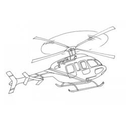 Coloring page: Helicopter (Transportation) #136048 - Free Printable Coloring Pages
