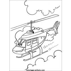 Coloring page: Helicopter (Transportation) #136053 - Free Printable Coloring Pages