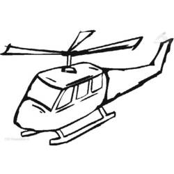 Coloring page: Helicopter (Transportation) #136054 - Free Printable Coloring Pages