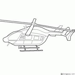 Coloring page: Helicopter (Transportation) #136062 - Free Printable Coloring Pages