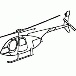 Coloring page: Helicopter (Transportation) #136067 - Free Printable Coloring Pages