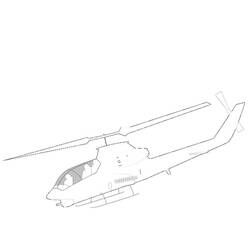 Coloring page: Helicopter (Transportation) #136077 - Free Printable Coloring Pages