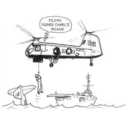 Coloring page: Helicopter (Transportation) #136108 - Free Printable Coloring Pages
