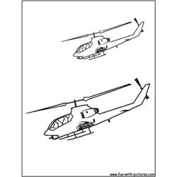 Coloring page: Helicopter (Transportation) #136118 - Free Printable Coloring Pages
