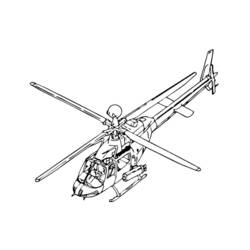 Coloring page: Helicopter (Transportation) #136145 - Free Printable Coloring Pages