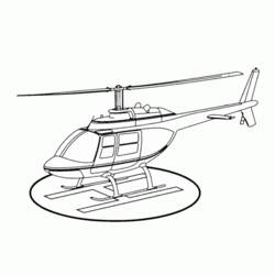 Coloring page: Helicopter (Transportation) #136146 - Free Printable Coloring Pages