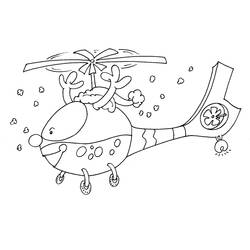 Coloring page: Helicopter (Transportation) #136152 - Free Printable Coloring Pages