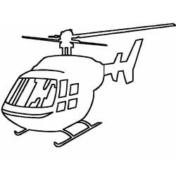 Coloring page: Helicopter (Transportation) #136159 - Free Printable Coloring Pages