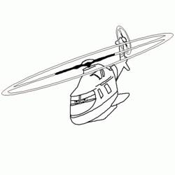 Coloring page: Helicopter (Transportation) #136179 - Free Printable Coloring Pages