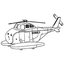 Coloring page: Helicopter (Transportation) #136187 - Free Printable Coloring Pages