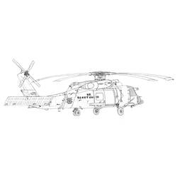 Coloring page: Helicopter (Transportation) #136193 - Printable coloring pages