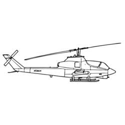 Coloring page: Helicopter (Transportation) #136200 - Free Printable Coloring Pages
