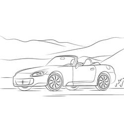 Coloring page: Honda (Transportation) #204986 - Free Printable Coloring Pages