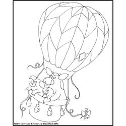 Coloring page: Hot air balloon (Transportation) #134660 - Free Printable Coloring Pages