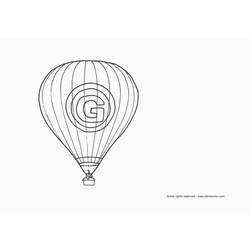 Coloring page: Hot air balloon (Transportation) #134674 - Free Printable Coloring Pages