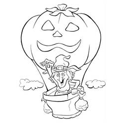 Coloring page: Hot air balloon (Transportation) #134675 - Free Printable Coloring Pages