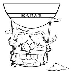 Coloring page: Hot air balloon (Transportation) #134683 - Free Printable Coloring Pages