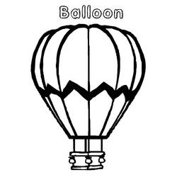 Coloring page: Hot air balloon (Transportation) #134714 - Free Printable Coloring Pages