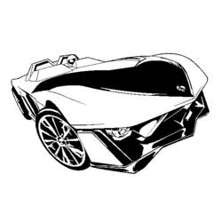 Coloring page: Hot wheels (Transportation) #145834 - Printable coloring pages
