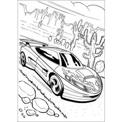 Coloring page: Hot wheels (Transportation) #145840 - Free Printable Coloring Pages