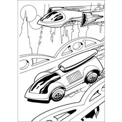 Coloring page: Hot wheels (Transportation) #145841 - Free Printable Coloring Pages
