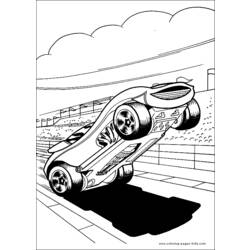 Coloring page: Hot wheels (Transportation) #145849 - Free Printable Coloring Pages