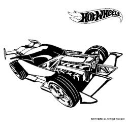 Coloring page: Hot wheels (Transportation) #145858 - Printable coloring pages