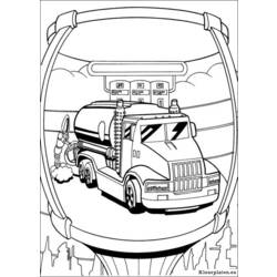 Coloring page: Hot wheels (Transportation) #145862 - Free Printable Coloring Pages