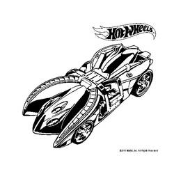 Coloring page: Hot wheels (Transportation) #145868 - Printable coloring pages