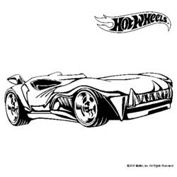 Coloring page: Hot wheels (Transportation) #145876 - Printable coloring pages