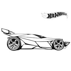 Coloring page: Hot wheels (Transportation) #145881 - Printable coloring pages