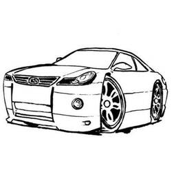 Coloring page: Hot wheels (Transportation) #145890 - Printable coloring pages