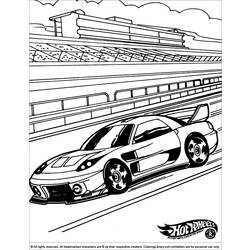 Coloring page: Hot wheels (Transportation) #145900 - Printable coloring pages