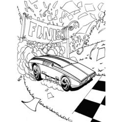 Coloring page: Hot wheels (Transportation) #145906 - Free Printable Coloring Pages