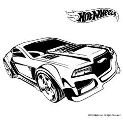 Coloring page: Hot wheels (Transportation) #145913 - Printable coloring pages