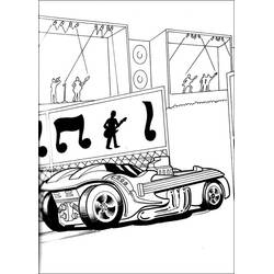 Hot Wheels (Transportation) coloring page #174777 to print and color
