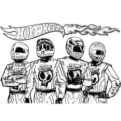 Hot Wheels (Transportation) coloring page #218457 to print and color