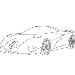 Coloring page: Lamborghini (Transportation) #174219 - Free Printable Coloring Pages