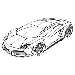 Coloring page: Lamborghini (Transportation) #174229 - Free Printable Coloring Pages