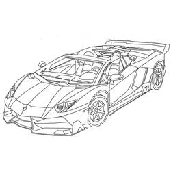 Coloring page: Lamborghini (Transportation) #174241 - Free Printable Coloring Pages