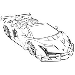 Coloring page: Lamborghini (Transportation) #217277 - Free Printable Coloring Pages