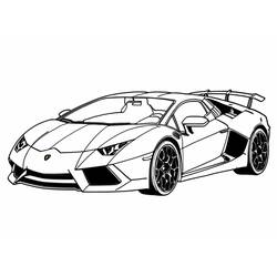 Coloring page: Lamborghini (Transportation) #217280 - Free Printable Coloring Pages