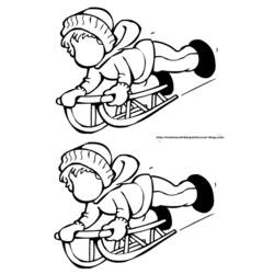 Coloring page: Luge (Transportation) #142535 - Printable coloring pages